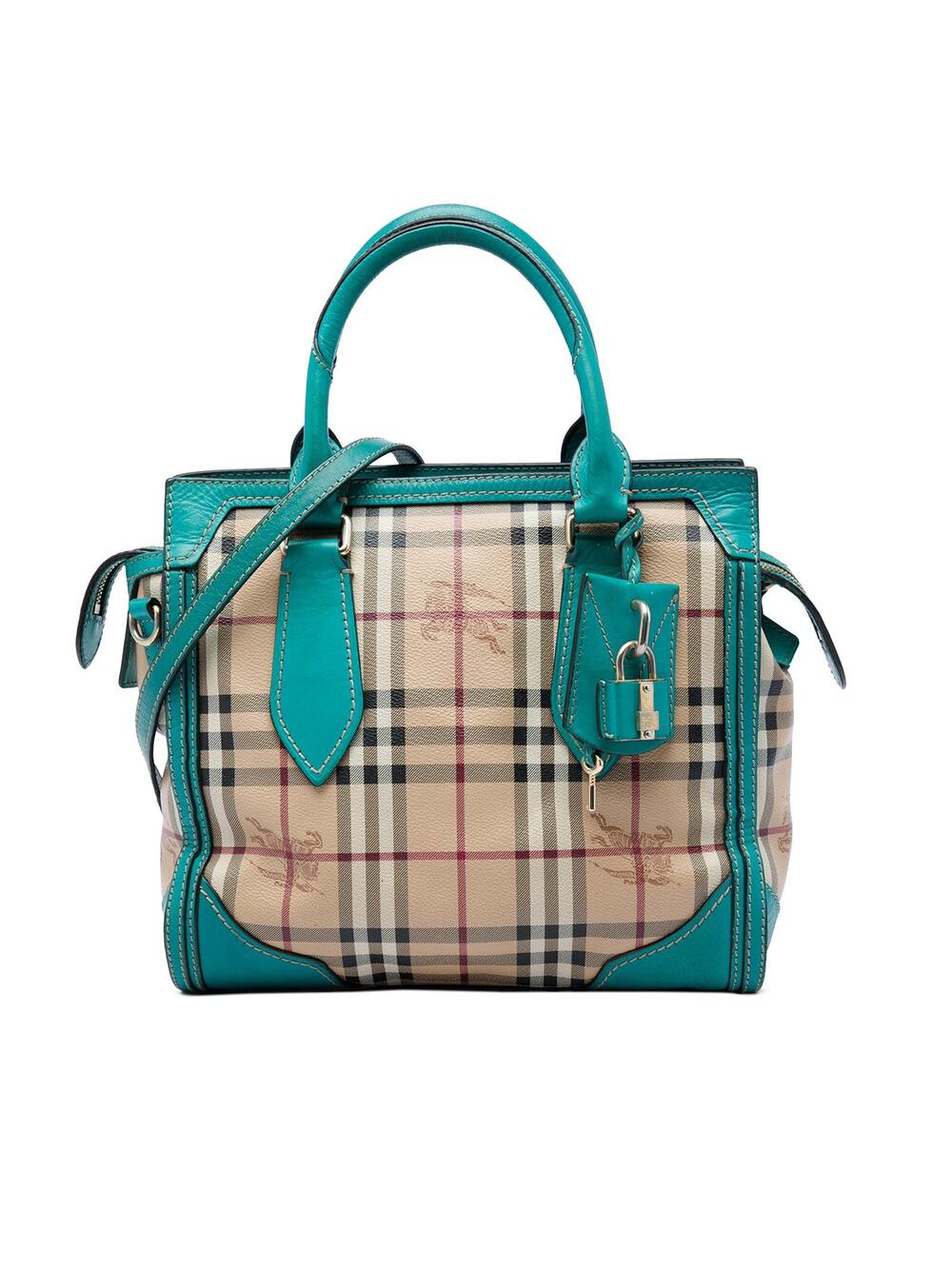 Burberry Small Haymarket Check Coated #345971B47B